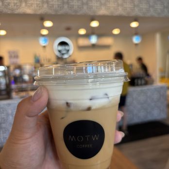 MOTW Coffee & Pastries - Caramel avalanche latte - Bakeries Near Me - Providence, Rhode Island MOTW Coffee & Pastries - Caramel avalanche latte - Bakeries Near Me - Providence, Rhode Island