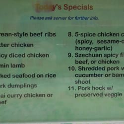 Hu Ahyi - Specials - $8.90