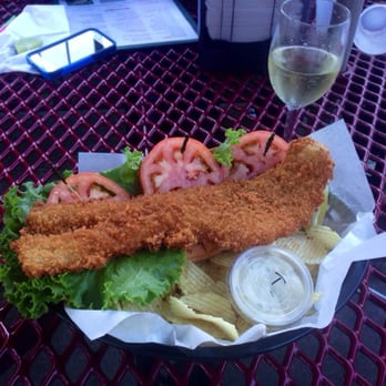 Romayne's - Huge fish sandwich only $6.95!!! @romaynes - Burgers Near Me - Taylors Falls, Minnesota Romayne's - Huge fish sandwich only $6.95!!! @romaynes - Burgers Near Me - Taylors Falls, Minnesota