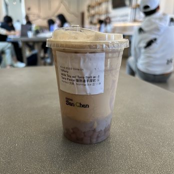 Chicha San Chen - Milk tea with taro ball and taro paste $8.75 - Bubble Tea Near Me - Cupertino, California Chicha San Chen - Milk tea with taro ball and taro paste $8.75 - Bubble Tea Near Me - Cupertino, California