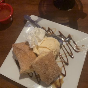 Mi Casa Restaurant - Cheese cake burrito with ice cream - Mexican Near Me - Mount Pocono, Pennsylvania