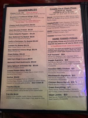 Menu photo 2 Blackbeard's Brewing Westport, WA Menu photo 2 Blackbeard's Brewing Westport, WA
