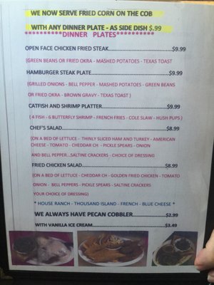 Menu photo 4 Just 4 Fun Plainview, TX