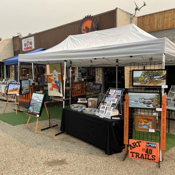 Hot Shot Coffee Shack - Annual art show in October - Cafes Near Me - North Fork, California