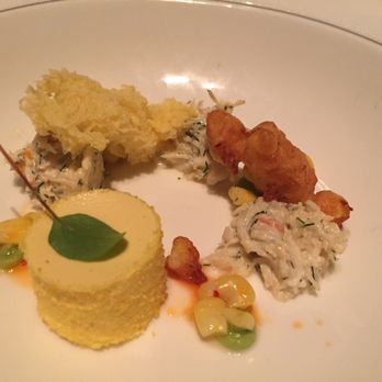 Europe Hotel - Crab and sweet corn appetiser Panorama restaurant - Hotels Near Me - Killarney, Kentucky