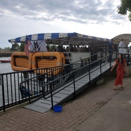 Party boat with mechanical issues