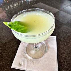 Calypso Drive and Dive - Basil Gimlet