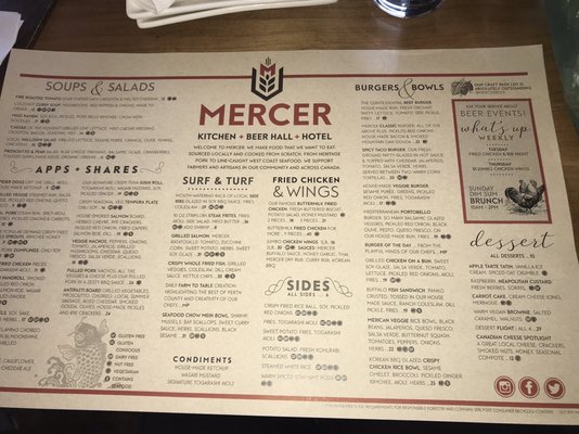 Menu photo 4 Mercer Hall Stratford, ON
