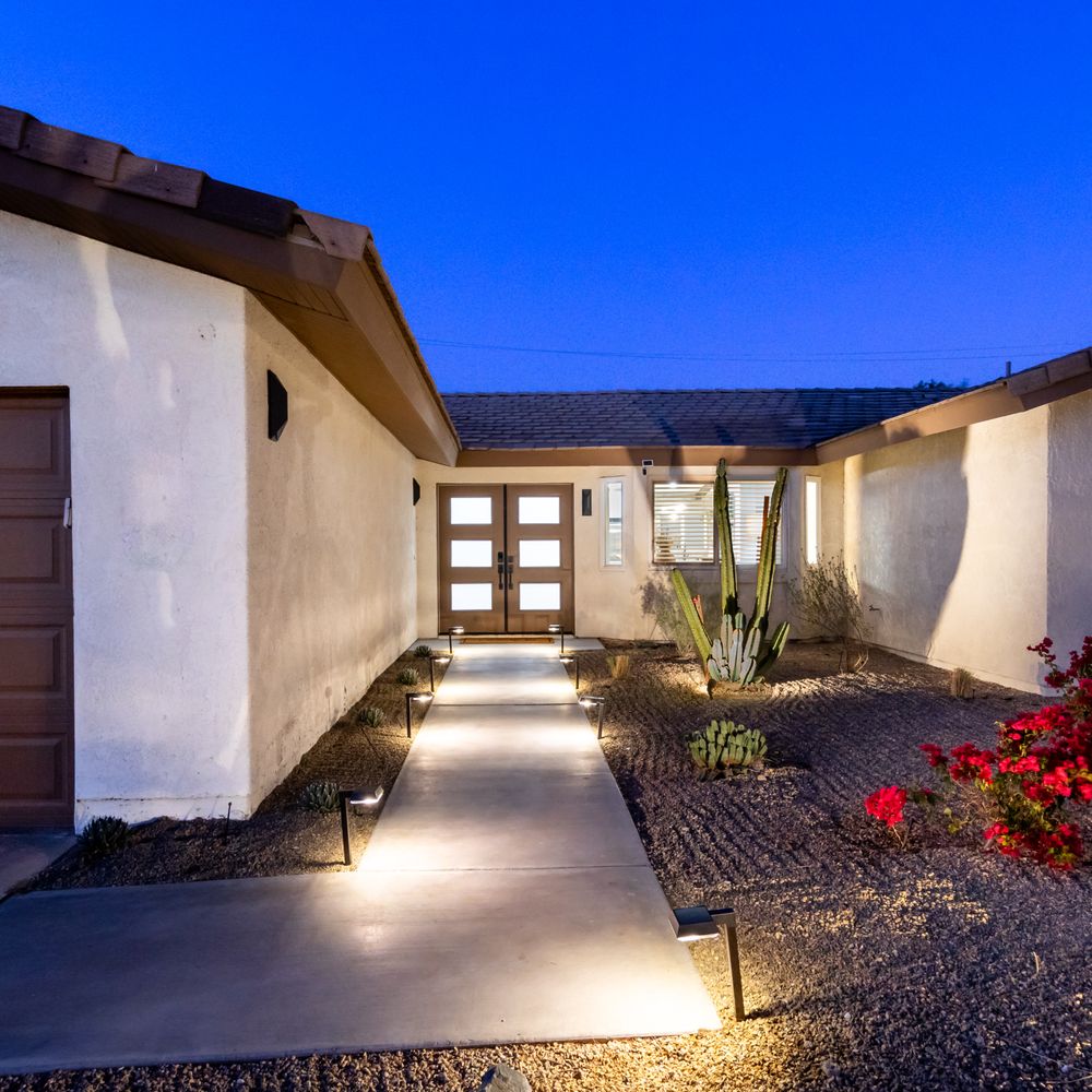 Gilberto’s Maintenance Services - Front yard landscaping, lighting and irrigation - Landscaping Near Me