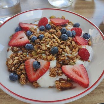 Founding Farmers DC - Yogurt With Berries and Granola - American Near Me - Washington, DC, District of Columbia