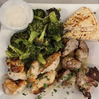 Nick’s Bistro - Mixed Platter - chicken & pork souvlaki - Greek Near Me - Forest Hills, New York Nick’s Bistro - Mixed Platter - chicken & pork souvlaki - Greek Near Me - Forest Hills, New York
