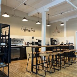 New Jersey Coffee School - Cafe lab for design intro and barista work