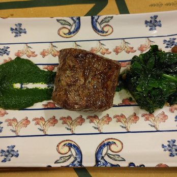 Il Vezzo - Filet with Spinaci cream and Spinaci - Italian Near Me - Florence, FI