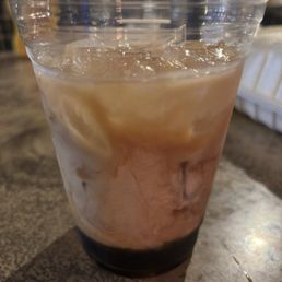 White Russian drink.