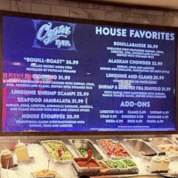 The Palace Station Oyster Bar - Seafood Near Me - Las Vegas, Nevada