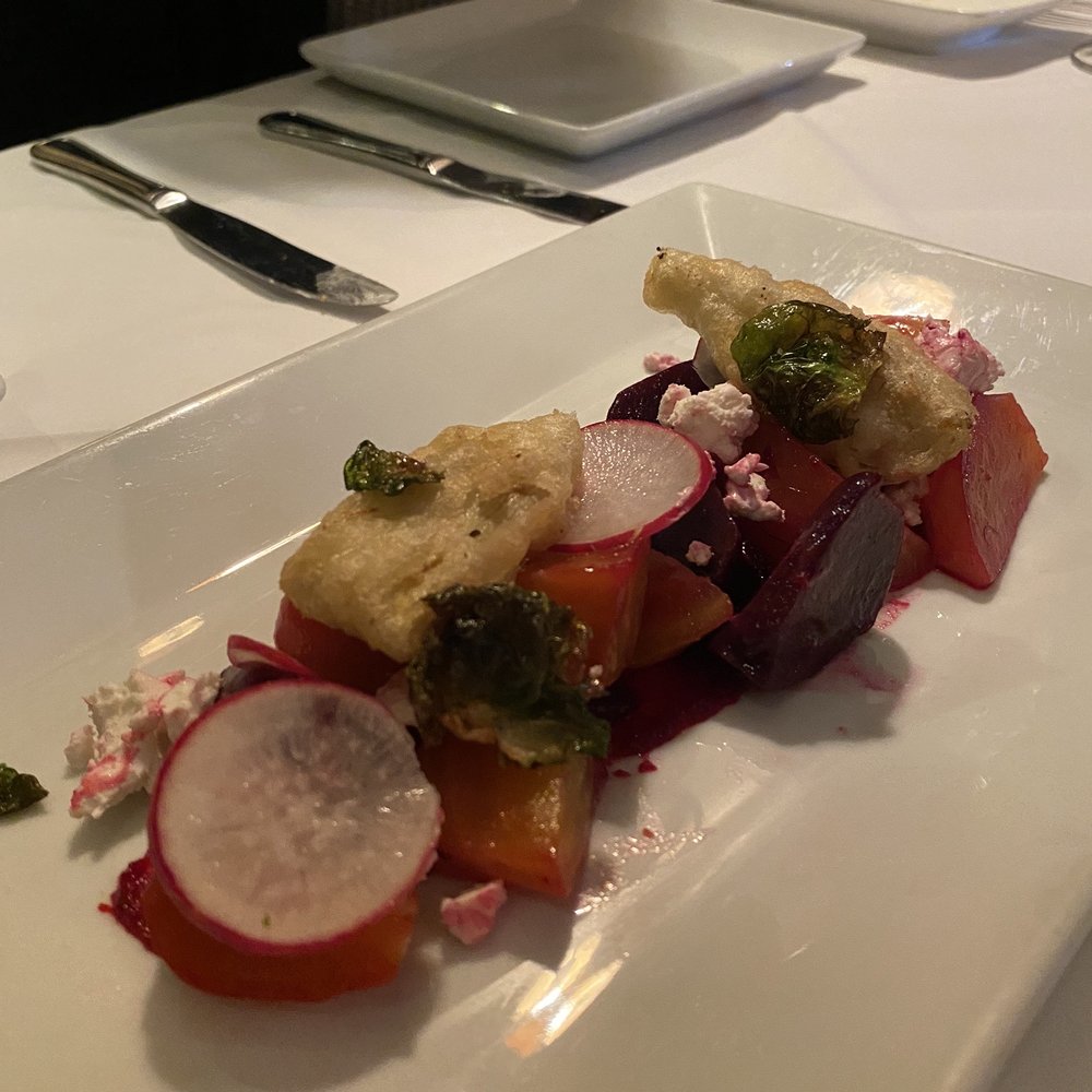 Bistro 45 - Composed Heirloom Beet Salad - New American Near Me - Pasadena, California