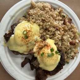 17. Braised Short Ribs Benny with fried rice