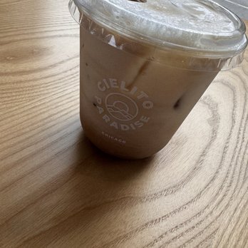 Cielito Paradise - Iced lavender oat milk latte - Coffee & Tea Near Me - Chicago, Illinois Cielito Paradise - Iced lavender oat milk latte - Coffee & Tea Near Me - Chicago, Illinois