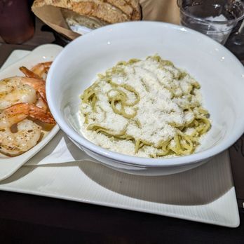La Lanterna Restaurant & Caffe - Linguine Pesto w/ Shrimp - Italian Near Me - Yonkers, New York