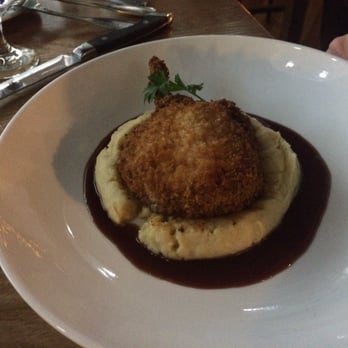 Clintons Bar & Grille - Porkchop with cold potatoes - New American Near Me - Clinton, Massachusetts