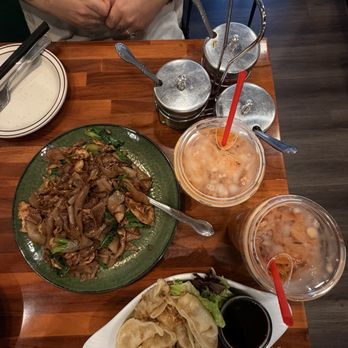 Charm Siam Restaurant - N2. Pad See Ew & A2. Gyoza - Noodles Near Me - Long Beach, California