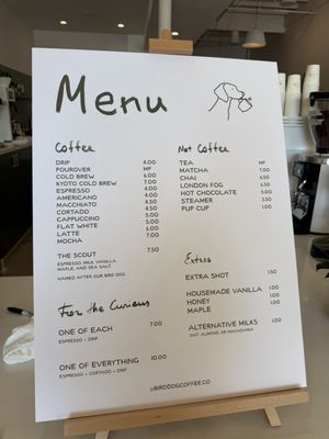 Menu photo 6 Bird Dog Coffee Laguna Hills, CA Menu photo 6 Bird Dog Coffee Laguna Hills, CA