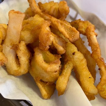 TugBoat Fish & Chips - Calamari strips - Fish & Chips Near Me - El Paso, Texas TugBoat Fish & Chips - Calamari strips - Fish & Chips Near Me - El Paso, Texas