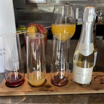 Eggsactly - Mimosas/morning cocktails/or freshly squeezed Orange juice - Breakfast & Brunch Near Me - La Verne, California