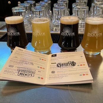 Endeavor Brewing and Spirits - Flight - Brewpubs Near Me - Columbus, Ohio Endeavor Brewing and Spirits - Flight - Brewpubs Near Me - Columbus, Ohio
