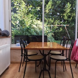 Le Vieux Fusil - Terrasse pour le petit déjeuner