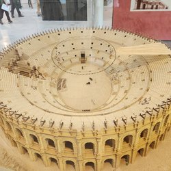 Musée Départemental de l'Arles Antique - Coliseum model