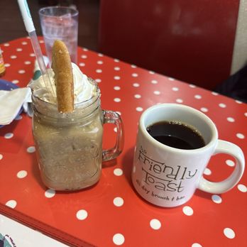 The Friendly Toast - Sugar cookie ice coffee and just plan coffee - Breakfast & Brunch Near Me - Dedham, Massachusetts The Friendly Toast - Sugar cookie ice coffee and just plan coffee - Breakfast & Brunch Near Me - Dedham, Massachusetts