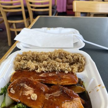 Sakura Cafe - Salmon teriyaki - Japanese Near Me - Hazel Green, Alabama