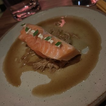 Double Chicken Please - Ora King Salmon - Cocktail Bars Near Me - New York, New York