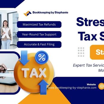 Bookkeeping by Stephanie - January 26th marks the opening of the IRS for tax filings. Contact me today for help filing your taxes. - Payroll Services Near Me Bookkeeping by Stephanie - January 26th marks the opening of the IRS for tax filings. Contact me today for help filing your taxes. - Payroll Services Near Me