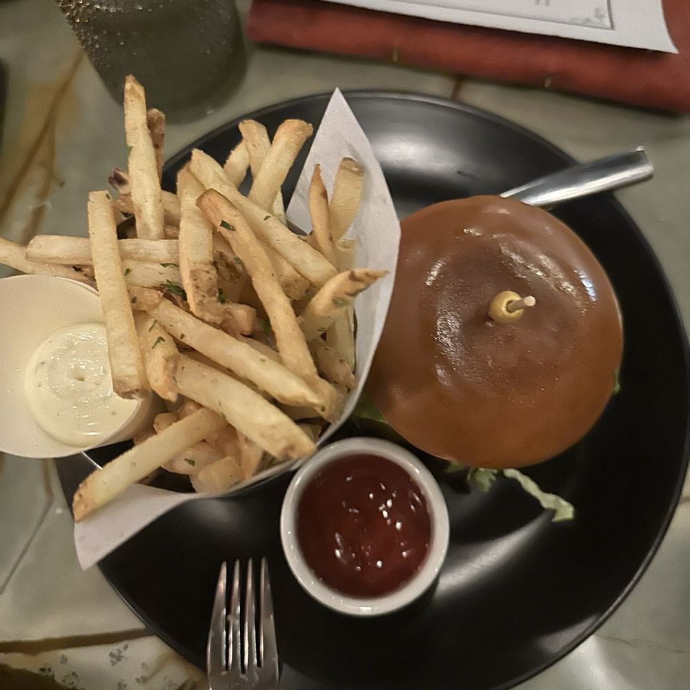 Château - Burger and truffle fries - Cocktail Bars Near Me - Walnut Creek, California Château - Burger and truffle fries - Cocktail Bars Near Me - Walnut Creek, California
