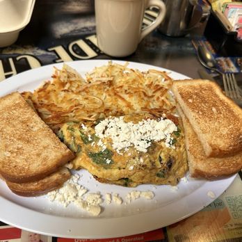 Curbside Cafe - Greek Omelette - Breakfast & Brunch Near Me - Vista, California