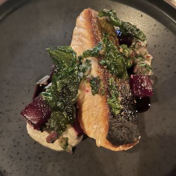 Cafe Americana - Salmon - Tapas/Small Plates Near Me - Arlington, Texas