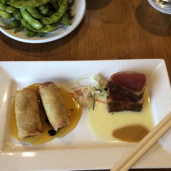 Roy's Ko Olina - Roy 's Original Blackened Island Ahi Chinatown Chicken Spring Rolls - Asian Fusion Near Me - Kapolei, Hawaii Roy's Ko Olina - Roy 's Original Blackened Island Ahi Chinatown Chicken Spring Rolls - Asian Fusion Near Me - Kapolei, Hawaii