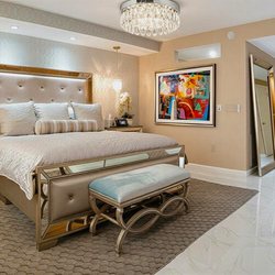 Artistic Interiors by Andy Quinones - Custom Master Bedroom, Miami, FL