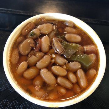 El Pollo Rico - Beans - Very flavorful but crunchy - Mexican Near Me - Cedar Park, Texas