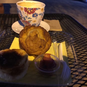 Rail Side Cafe - Coffee, apple muffin and cheesecake brûlée - Coffee & Tea Near Me - San Dimas, California