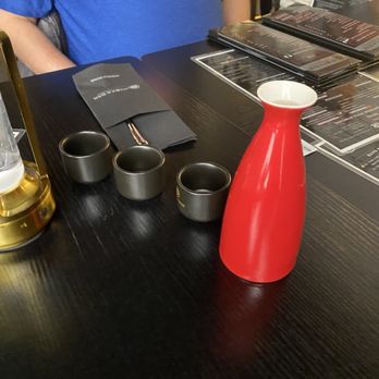 Gyoza Bar - Miyako Red Label Hot Sake - Japanese Near Me - Wichita, Kansas Gyoza Bar - Miyako Red Label Hot Sake - Japanese Near Me - Wichita, Kansas