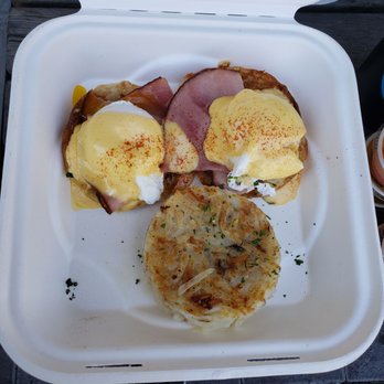 Snooze, an A.M. Eatery - Ham Benedict with hashbrowns - Breakfast & Brunch Near Me - Phoenix, Arizona Snooze, an A.M. Eatery - Ham Benedict with hashbrowns - Breakfast & Brunch Near Me - Phoenix, Arizona
