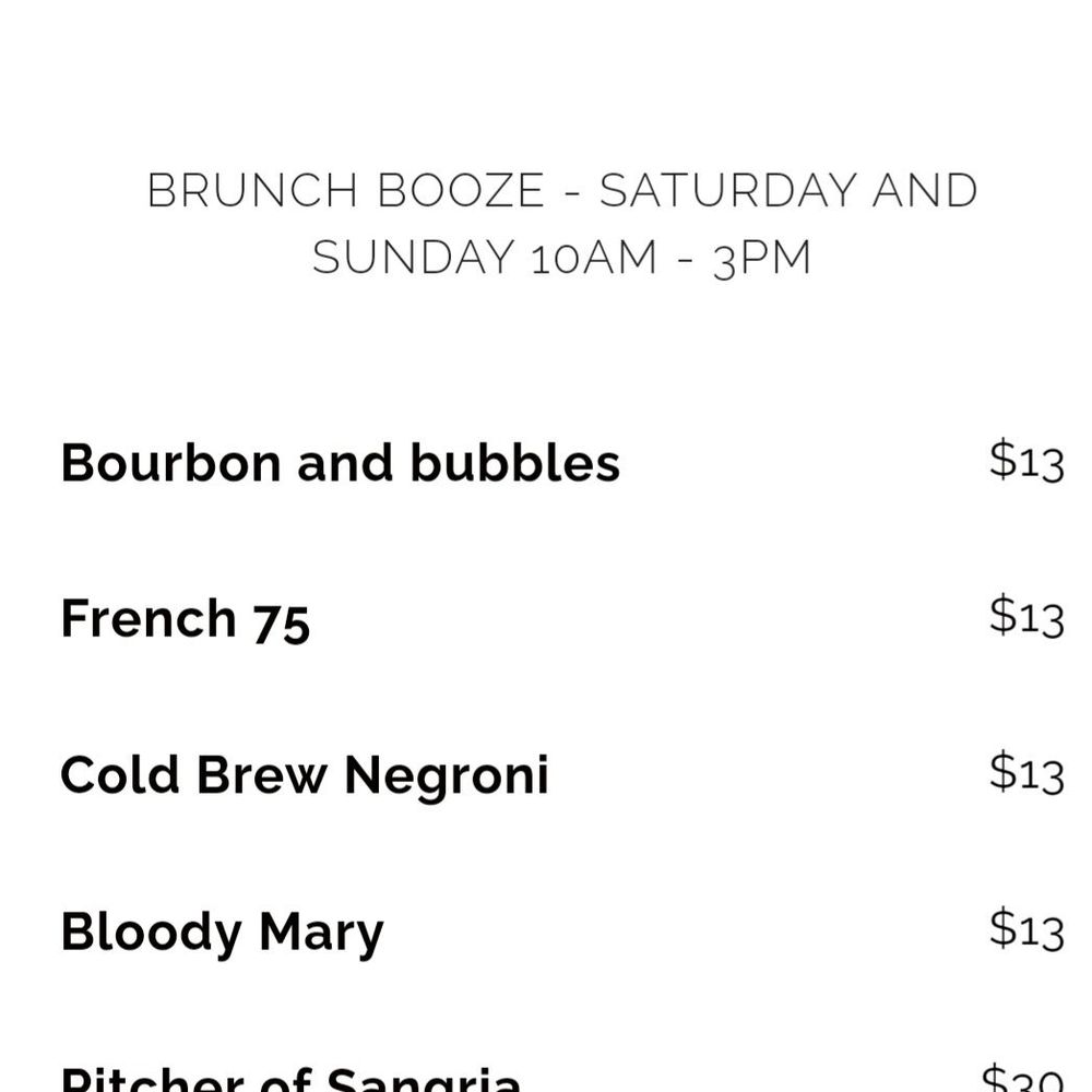 Public Display of Affection - Brunch beverage menu - Pizza Near Me - Brooklyn, New York Public Display of Affection - Brunch beverage menu - Pizza Near Me - Brooklyn, New York