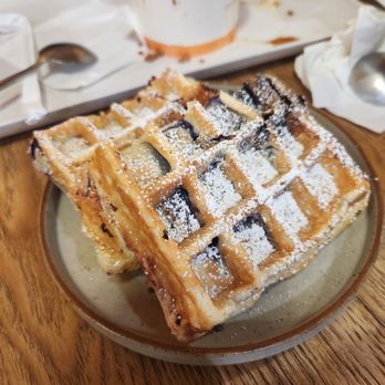 Heybings - Ube mochi waffle - Desserts Near Me - Costa Mesa, California Heybings - Ube mochi waffle - Desserts Near Me - Costa Mesa, California