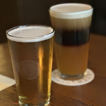 Harwood Arms - Black and tan - Fish & Chips Near Me - Dallas, Texas Harwood Arms - Black and tan - Fish & Chips Near Me - Dallas, Texas