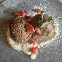Chocolate Mousse was delicious
