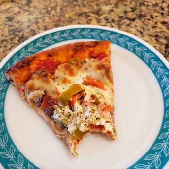 Rosati's Pizza - Leftovers this morning-- the godfather with mushrooms, minus a bite! - Pizza Near Me - Scottsdale, Arizona Rosati's Pizza - Leftovers this morning-- the godfather with mushrooms, minus a bite! - Pizza Near Me - Scottsdale, Arizona