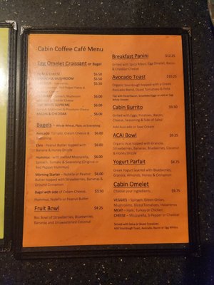 Menu photo 4 Cabin Coffee Cafe Glendale, AZ Menu photo 4 Cabin Coffee Cafe Glendale, AZ